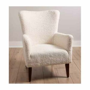 how to clean sherpa chair