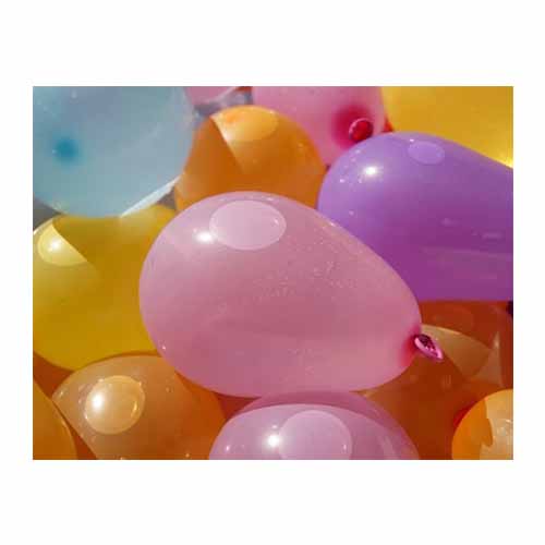 how to clean up water balloons