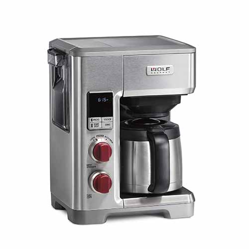 how to clean wolf coffee maker